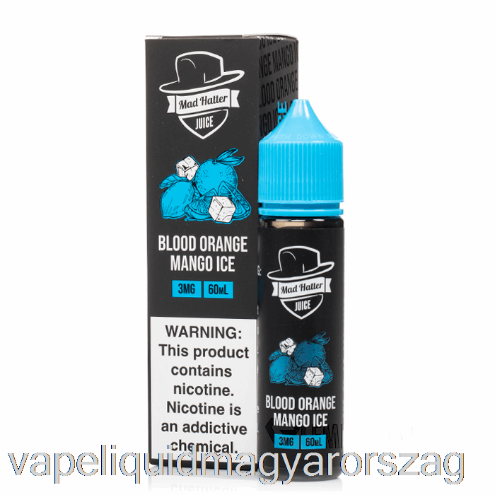 Vérnarancs Mangó Jég - Mad Hatter - 60ml 3mg Vape Liquid